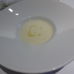 ランチコース　蕪のスープ