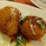 TRATTORIA AL SODO  - ディナー　前菜　アランチーニ