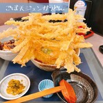 すしうどん和食えちぜん - ゴボ天ジェンガうどん