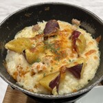 横濱元町ドリア - さつまいもとチキンの和風クリームドリア(750kcal)