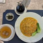 蟹王府 - 蟹肉入り特製和え麺