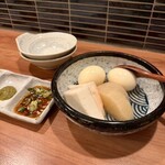 生ビール199円とおでん500円食べ放題 のれん - 