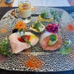 トラットリア シュン - 前菜の盛り合わせ