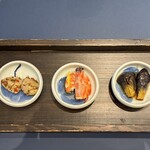 蟹王府 - 前菜3種