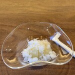 鎌倉 北じま - 林檎のコンポート 大根の氷寄せ