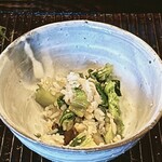 鎌倉 北じま - 太刀魚塩焼き ヤーコン 炊き込みご飯