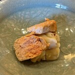 鎌倉 北じま - あんこう 炭火 幽庵焼き あん肝添