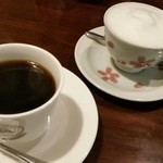 サッポロ珈琲館 - 15.01.07:ブレンドコーヒー、ホットミルク