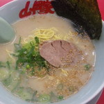 山岡家 - 朝ラーメン（脂なし・味濃いめ）