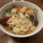 坂上刀削麺 - 五目あんかけ刀削麺