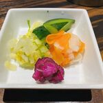 勝烈亭 新市街本店 - お漬け物
