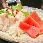 家庭料理ふくや - 毎度注文のお刺身盛り合わせ♡