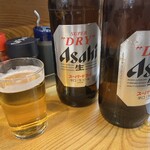 正宗屋 - 瓶ビール 大（アサヒスーパードライ） 2本目