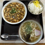 さぬき一番 - タイムランチの麻婆定食　600円