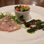 レストランＤｏｎ - アンティパスト3種盛り合わせ