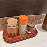 神名備 - 使った事のない卓上調味料類