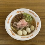 らあめん 元 - 裏松坂牛香る煮干しの塩らぁめん