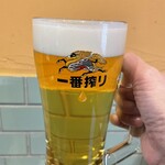 大番 - 生ビールで乾杯