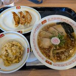 餃子の王将 仙台六丁の目店 - 中華そばセット1,290円