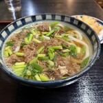 大江戸そば - 肉うどん