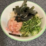 烈志笑魚油 麺香房 三く - 