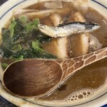 烈志笑魚油 麺香房 三く - 