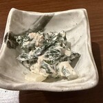 SUSUKINO いとや - お通し(高菜らしいです)