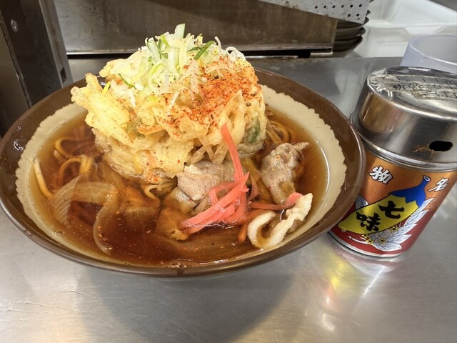 JR長野駅 新幹線ホーム そば店 - 長野（JR・しなの）/立ち食いそば