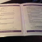 Bistrot du Sommelier Paris - ディナーメニュー