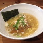 まるにぼ - 塩平打麺 690円☆（第一回投稿分②）