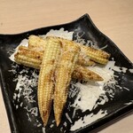 炉端とおでん 呼炉凪来 - 焼きヤングコーン