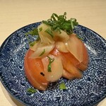 炉端とおでん 呼炉凪来 - ガリトマト