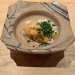 鮨 さかい - トラフグのあん肝ソース