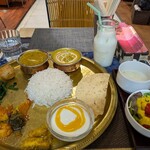 わのわカフェ - ダルバートセット