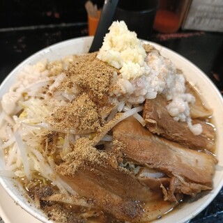 自家製太麺 ドカ盛 マッチョ_0