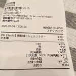 クラフトビアバル IBREW - 636円のちょい飲み〜