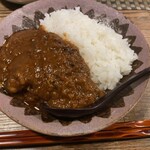 にほん酒と肴 酔音 - いわしカレー