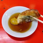 新ちゃん - ぎょうざ　からしダレ