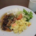 小さな街の食堂 cafe MISTY - ポークジンジャー980円