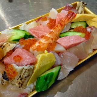 【大人気】宝石箱ちらし(お持ち帰りも出来ます。）¥5400