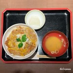 なんぶの郷 - かつ丼 御開帳