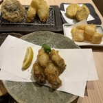 天ぷら酒菜 蒼天 - 兵庫県日生産カキの天ぷら　880円