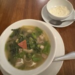 ピッツェリア ブガンヴィッレ 広尾 - ミネストラマリタータ｡