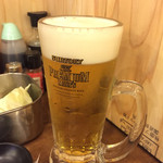 Yatai Izakaya Oosaka Mammaru - 2015.01. 生中