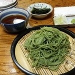 和食家一伸 - 〆の笊蕎麦です