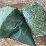 越路 - 草餅と笹餅です
