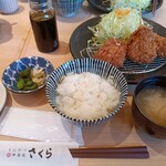 とんかつ神楽坂さくら ひたち野うしく店 - 日替わりランチ→1100円