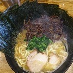 横横家 - ラーメン並＋のり・きくらげ増し