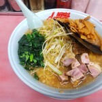 山岡家 - みそねぎ大盛り＋追加