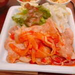 パルファン - 豚肉のトマト生姜焼き